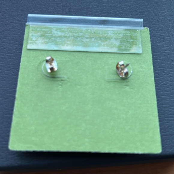 Sterling silver earrings with natural stones - Picture 3 of 3